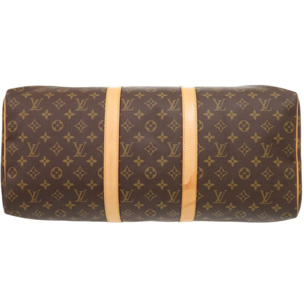 LOUIS VUITTON Brown Monogram Keepall 50 Boston Bag - Picture 3 of 10